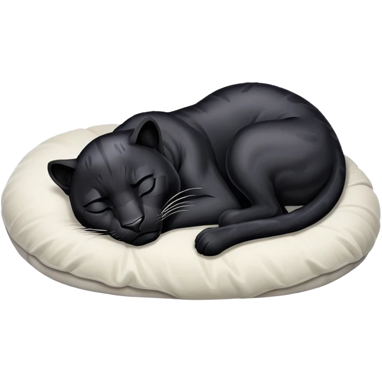 Black Panther sleeping emoji