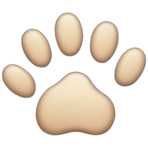 cat paw emoji