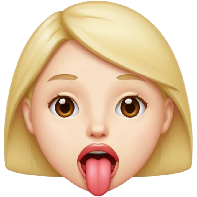 tongue out emoji