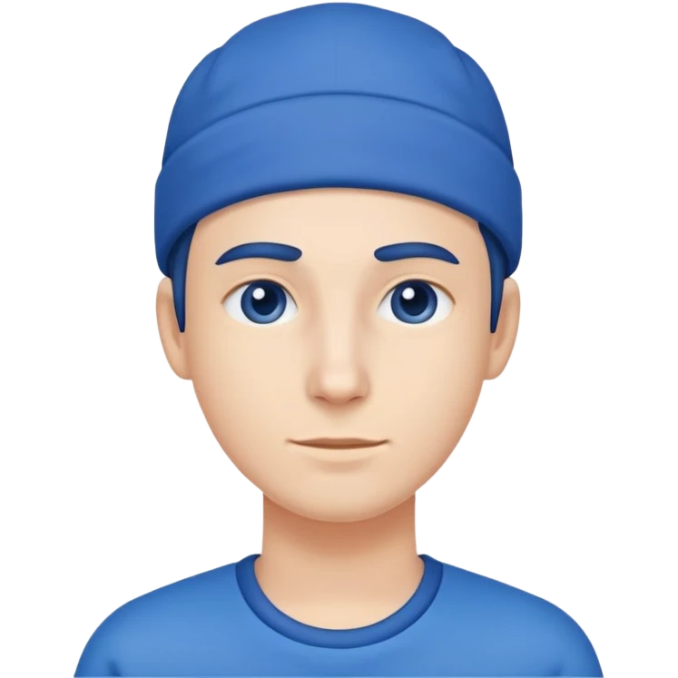 Blauer h7nd emoji