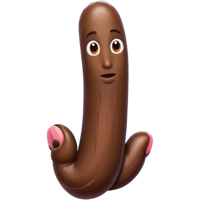 A big dick emoji