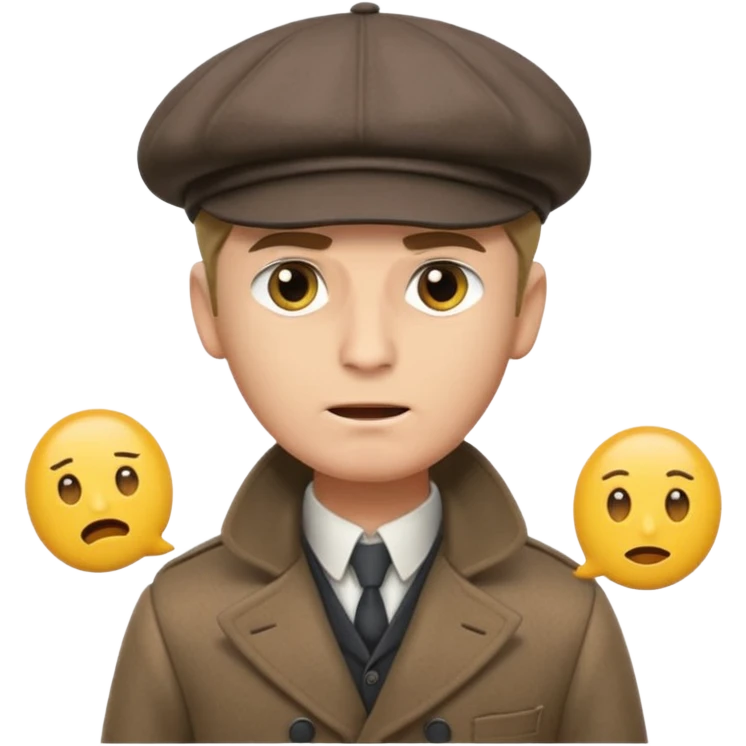 Make emoji on Peaky blinders with Hindi words on meme emoji
