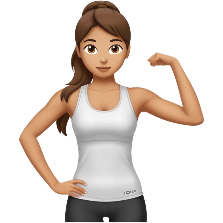 Aesthetic pilates girl  emoji