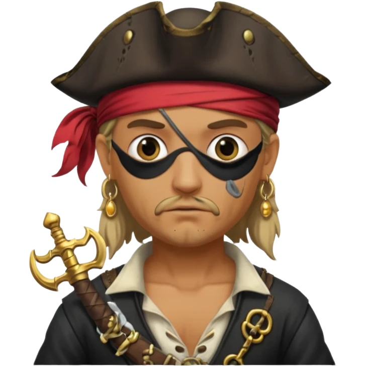 Bir korsan emoji