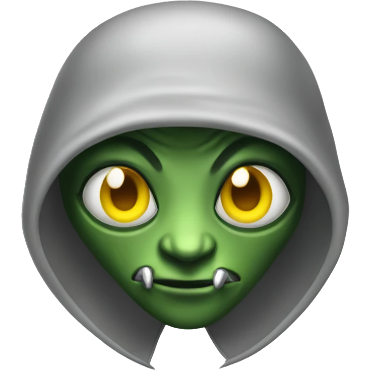 Gangster alien  emoji