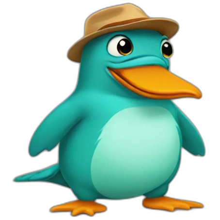 Fat Perry the platypus emoji