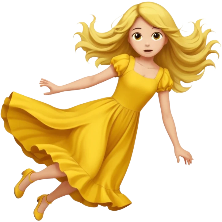 Chick falling off a building  emoji