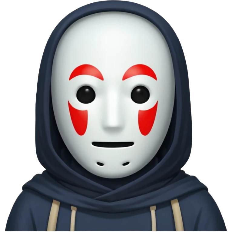 no face studio ghibli  emoji