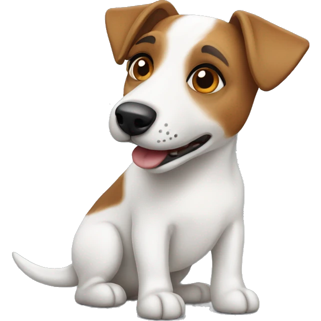 Dog Jack Russel Terrier  emoji