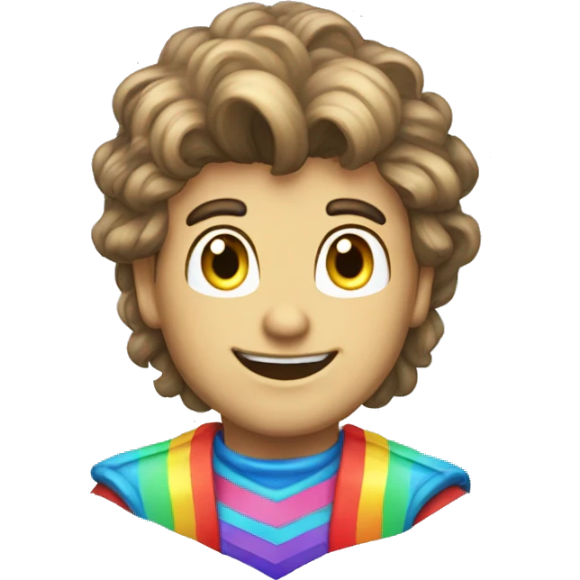 male moonglow rainbow brite emoji