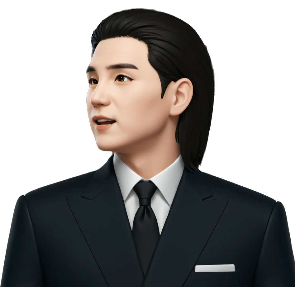 formal attire male portrait emoji