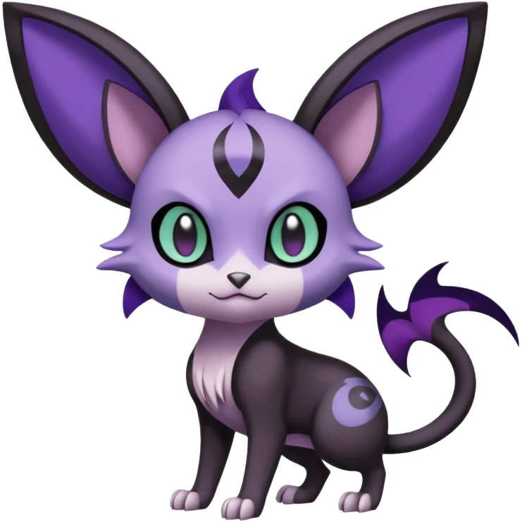 Meloetta-Purrloin-Noibat-Pokémon-Fakémon-fusion-hybrid-creature emoji