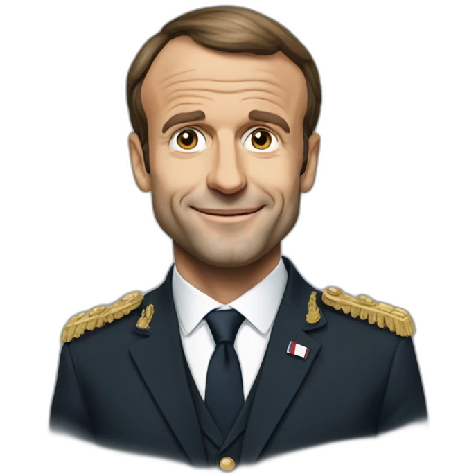 Emmanuel Macron emoji