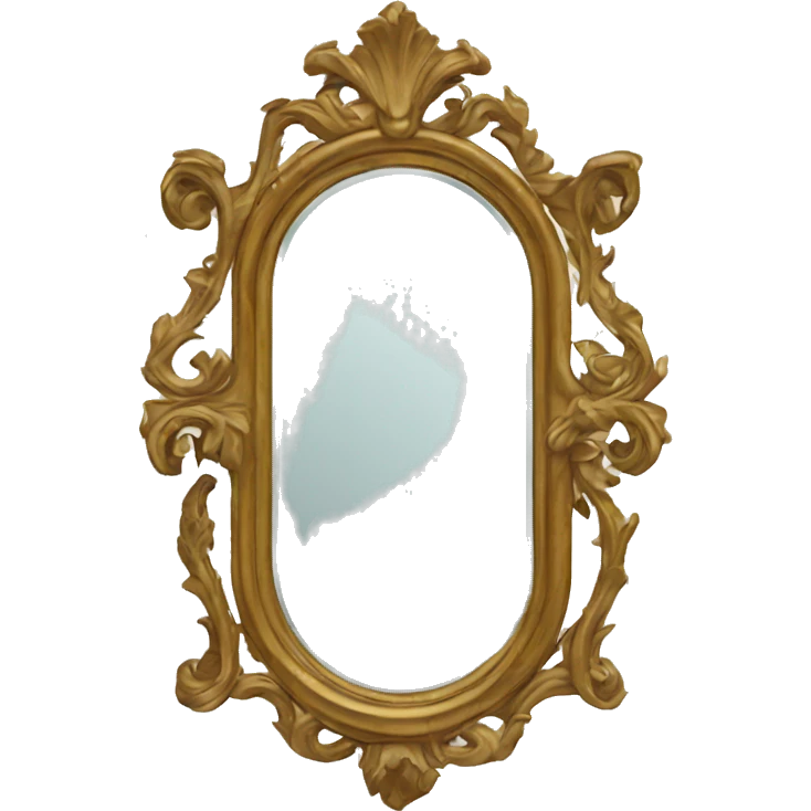 Victorian mirror emoji
