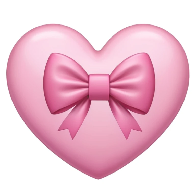 heart with sakura and a bow emoji