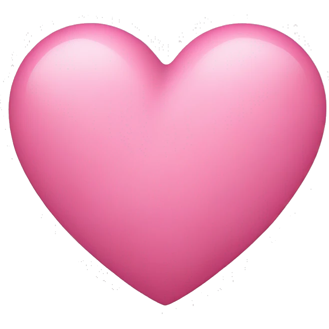 Heart with pink cheats  emoji
