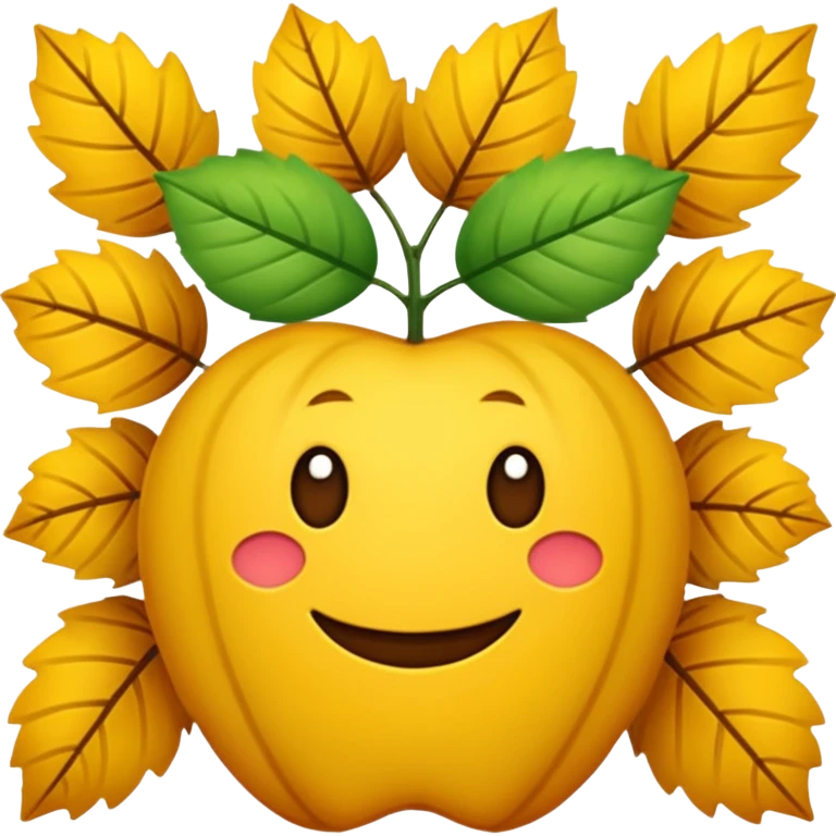 hojas emoji