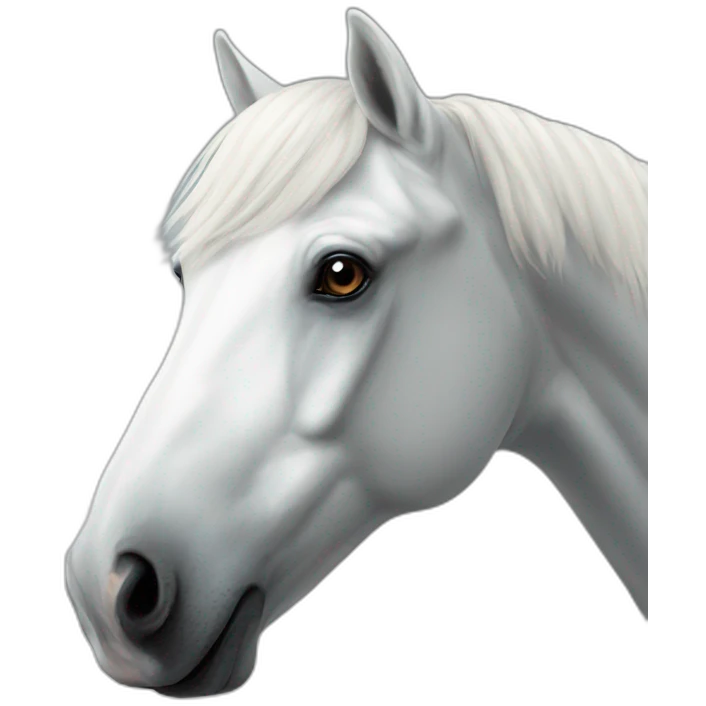 White-horse emoji