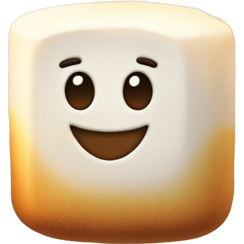 Marshmallows toasted  emoji