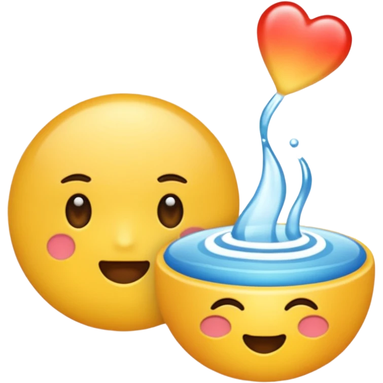 깨끗한 변기 emoji