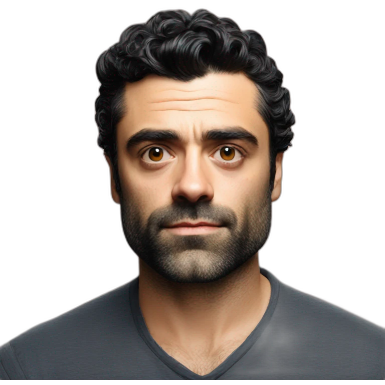 oscar isaac without a beard emoji