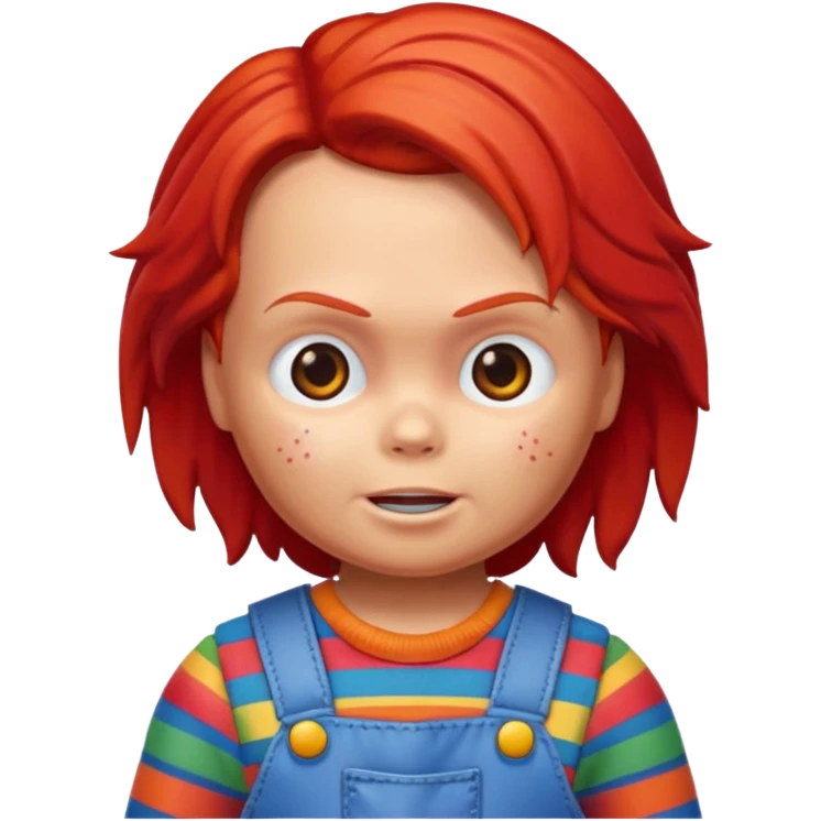 Un emojin de chuky emoji