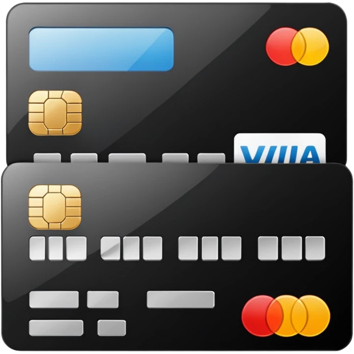 black credit card, no text emoji