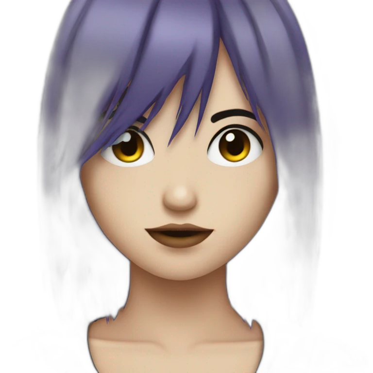 Emo girl emoji