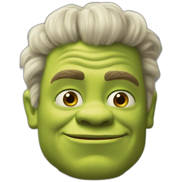 white-shrek emoji