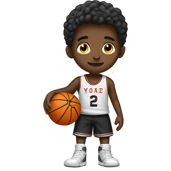 boy play basketball emoji