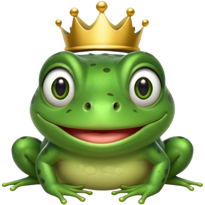 frog from The Princess and the Frog emoji
