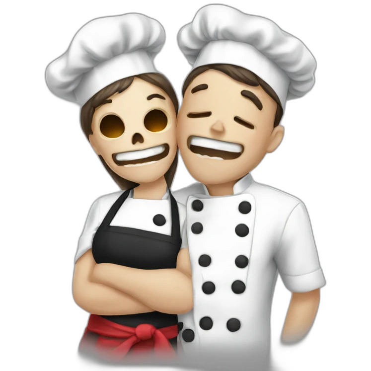 chefs kiss skull emoji