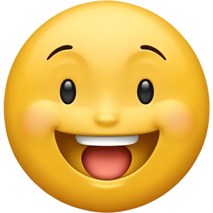 Happy emoji chocking itself  emoji