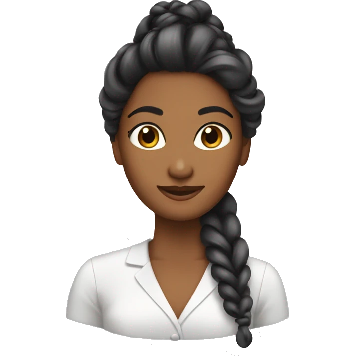 tresses workign woman emoji