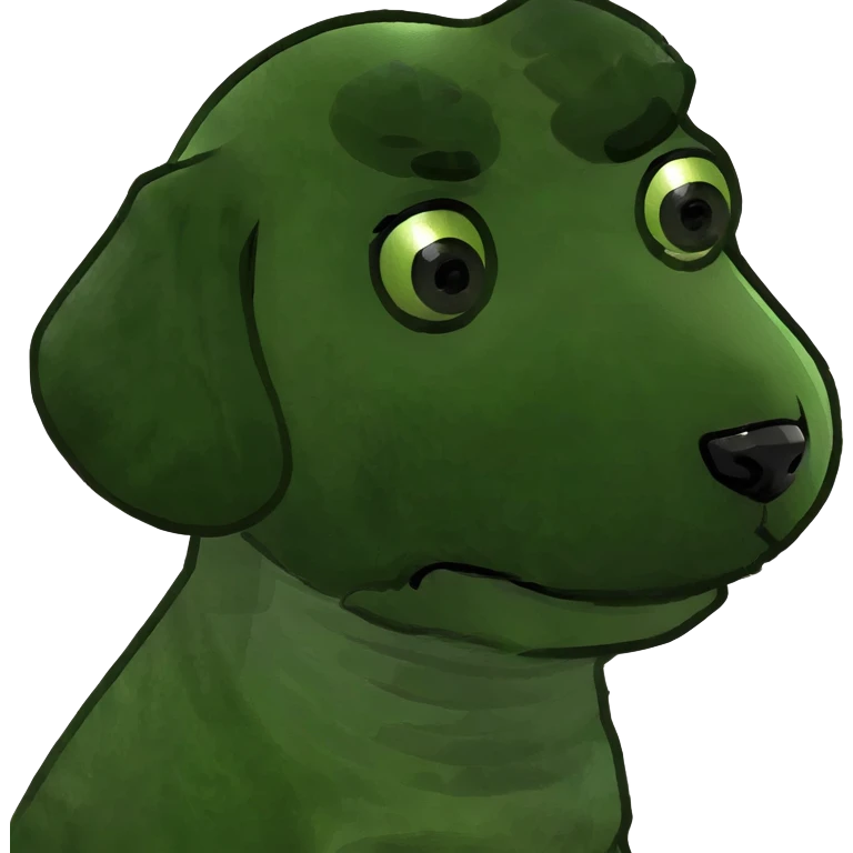 Poodle love emoji