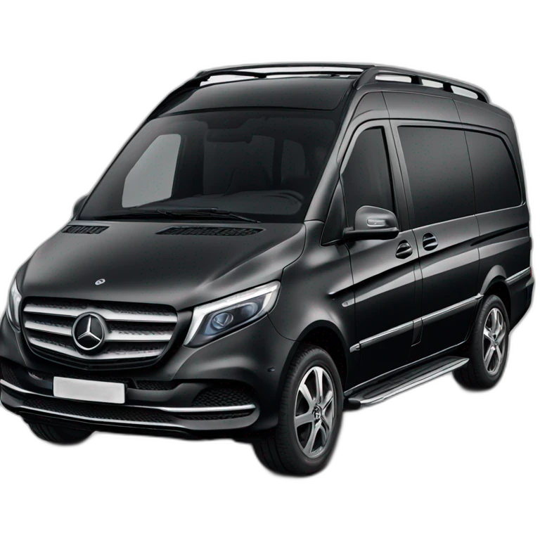 Mercedes eqv black emoji
