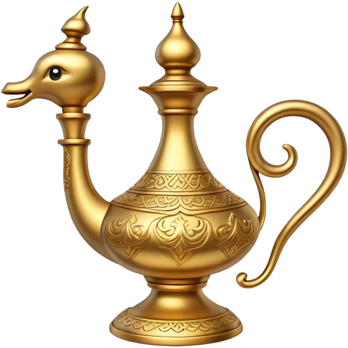 Genie lamp emoji