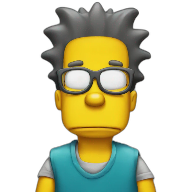 Bart Simpson emoji