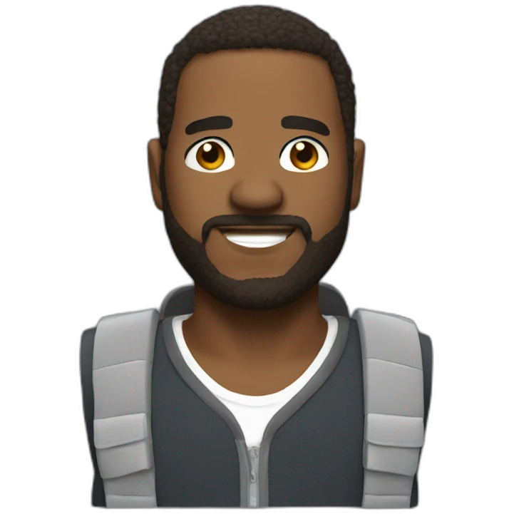 Big fan man emoji