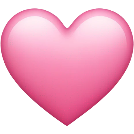 Pink heart emoji