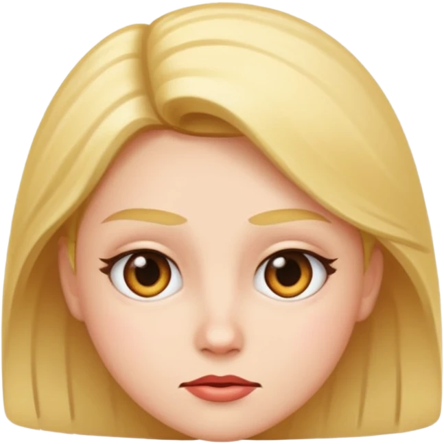 Sassy face  emoji