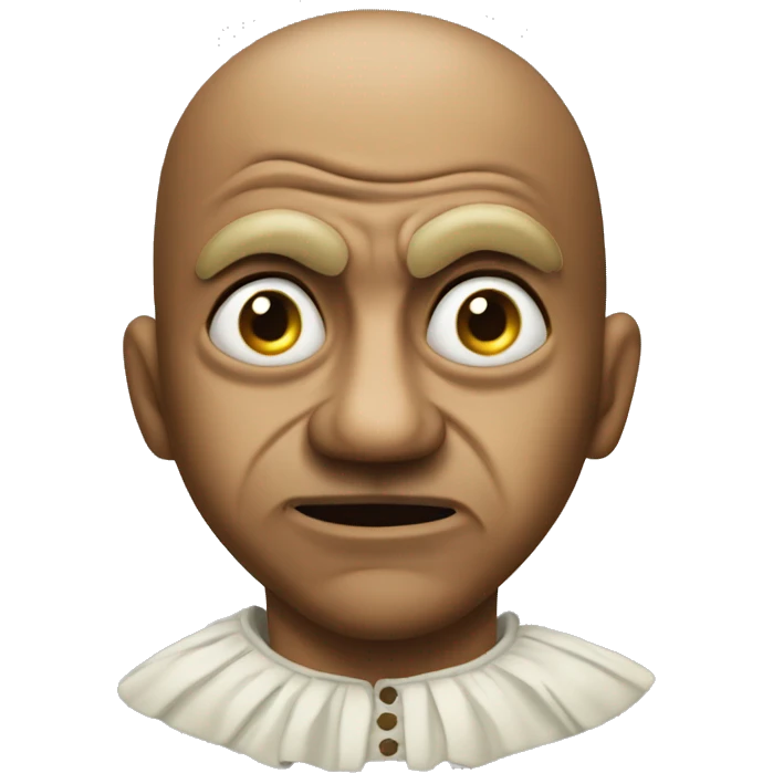 Scaramouche in disgust emoji