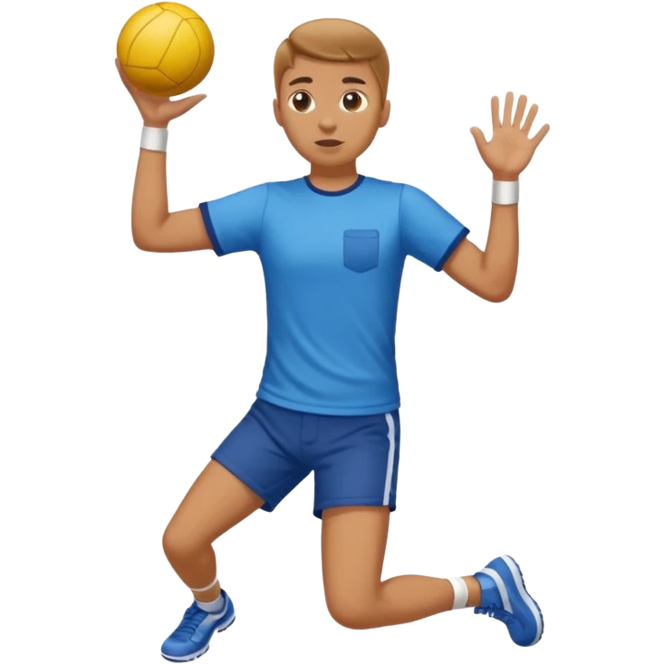 Throwing a ball. emoji