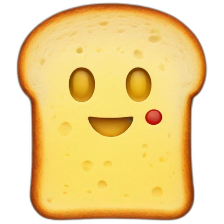 toast with sausage and cheese emoji