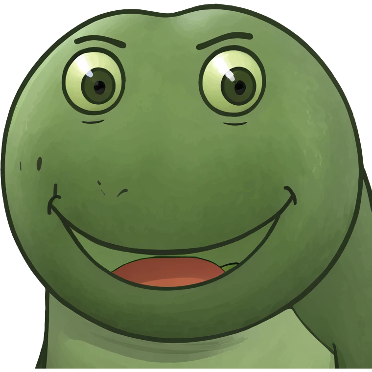 Smiley with cucumbers  emoji