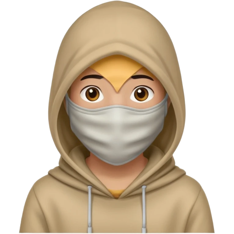 rapperokhăn trùm mặt emoji