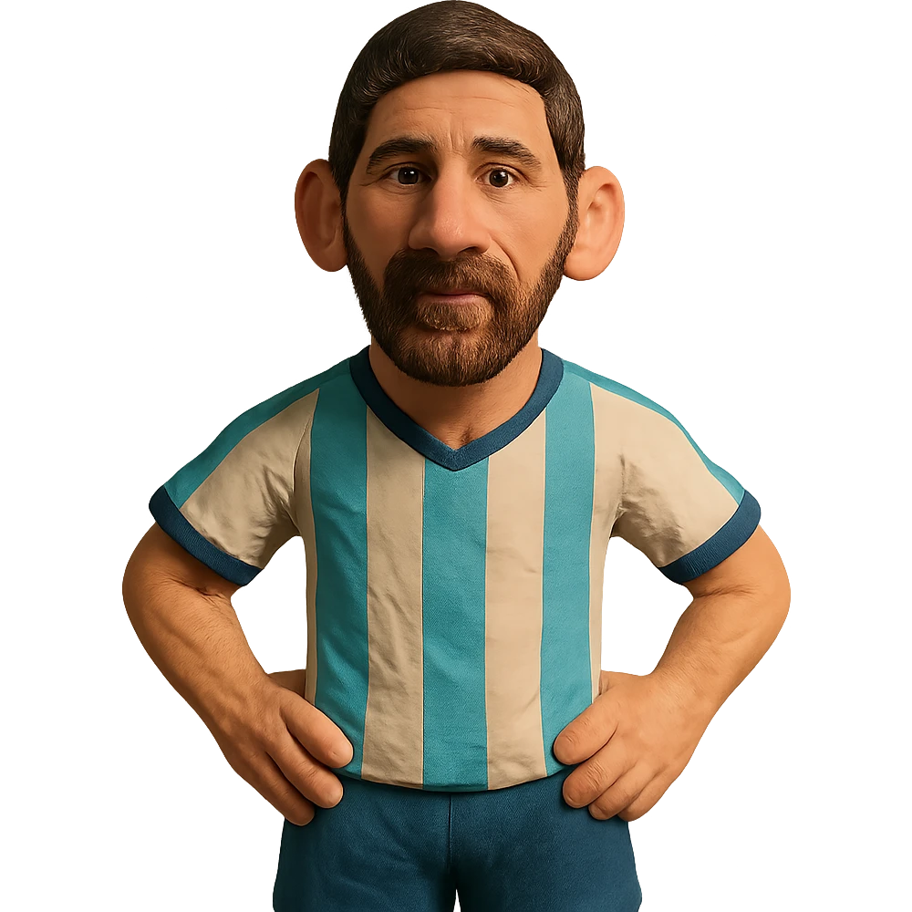 claymation style ميسي emoji