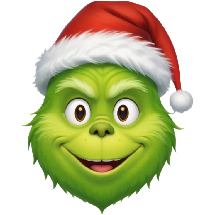 Dr suess grinch emoji