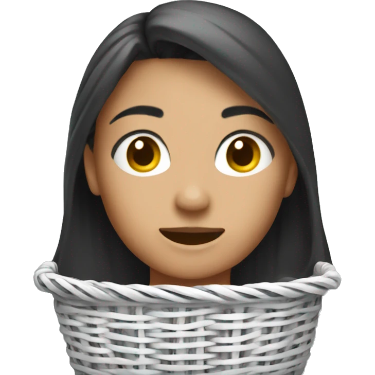 clea clothes in basket emoji