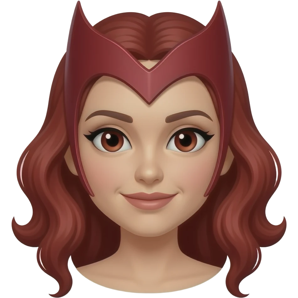 Scarlet Witch face emoji